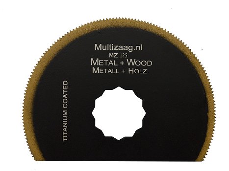 HSS titanium zaagblad MZ125 vanaf € 11,27 - 0
