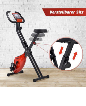 Merax X-Bike Lite Magnetic Foldable Exercise Bike - 3