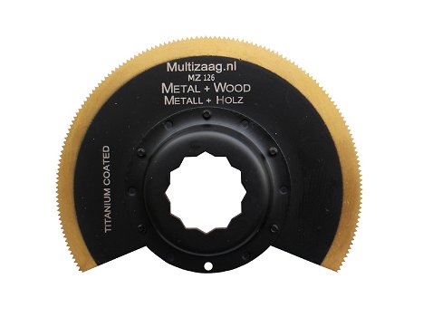 HSS titanium zaagblad MZ126 vanaf € 11,27 - 0