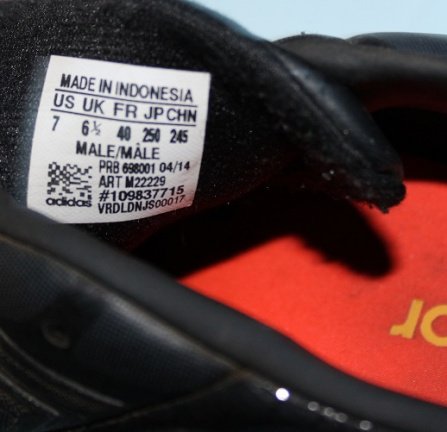 Voetbalschoenen absolado/adidas - Afbeelding 4