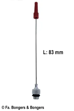 Losse naald voor doseerpen. Lengte medium 83 mm.