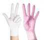 Soft nitrile handschoenen ROZE Premium, maat S - 2 - Thumbnail