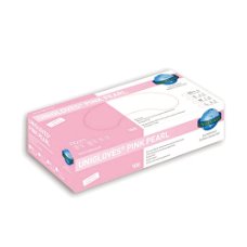 Unigloves nitrile handschoenen PINK Pearl, maat S