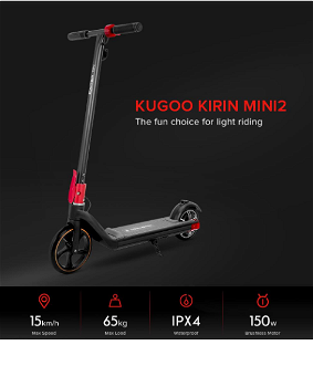 KUGOO KIRIN Mini 2 Folding Electric Scooter for Kids - 1