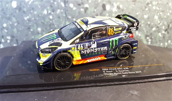 Ford Fiesta RS WRC # 46 ROSSI 1:43 Ixo - 0