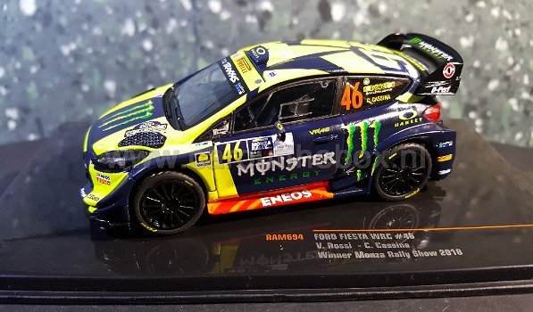 Ford Fiesta RS WRC # 46 ROSSI 1:43 Ixo - 1