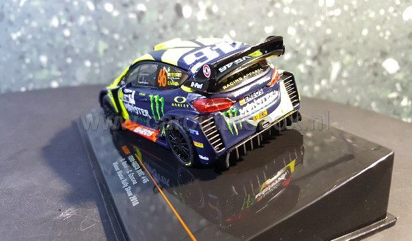 Ford Fiesta RS WRC # 46 ROSSI 1:43 Ixo - 3