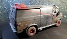 1983 GMC Vandura A Team DIRTY VERSION 1:18 Greenlight - 3 - Thumbnail