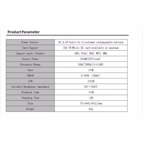 xDuoo X2 High Performance Digital Audio Player - Afbeelding 6