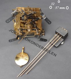 = Pendule uurwerk = Juba =43211