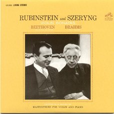 Arthur Rubinstein And Szeryng - Beethoven, Brahms ‎– Violin Sonatas  (CD) Nieuw Digipack