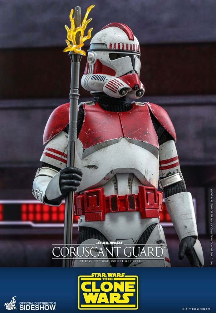 Hot Toys SW The Clone Wars Coruscant Guard TMS025 - Afbeelding 3
