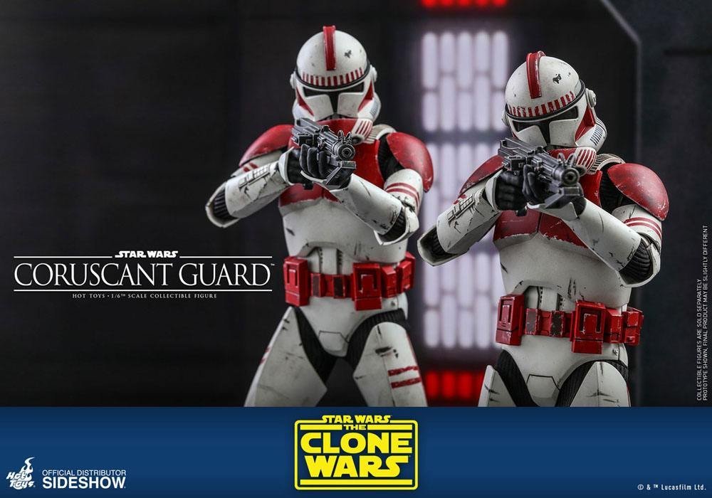 Hot Toys SW The Clone Wars Coruscant Guard TMS025 - Afbeelding 5