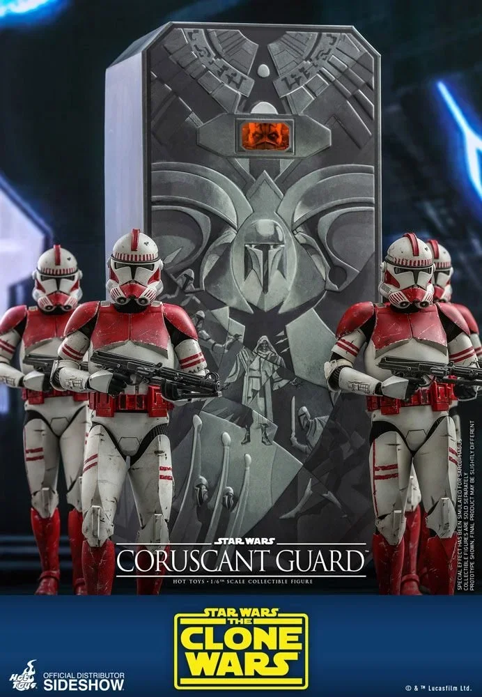 Hot Toys SW The Clone Wars Coruscant Guard TMS025 - Afbeelding 7