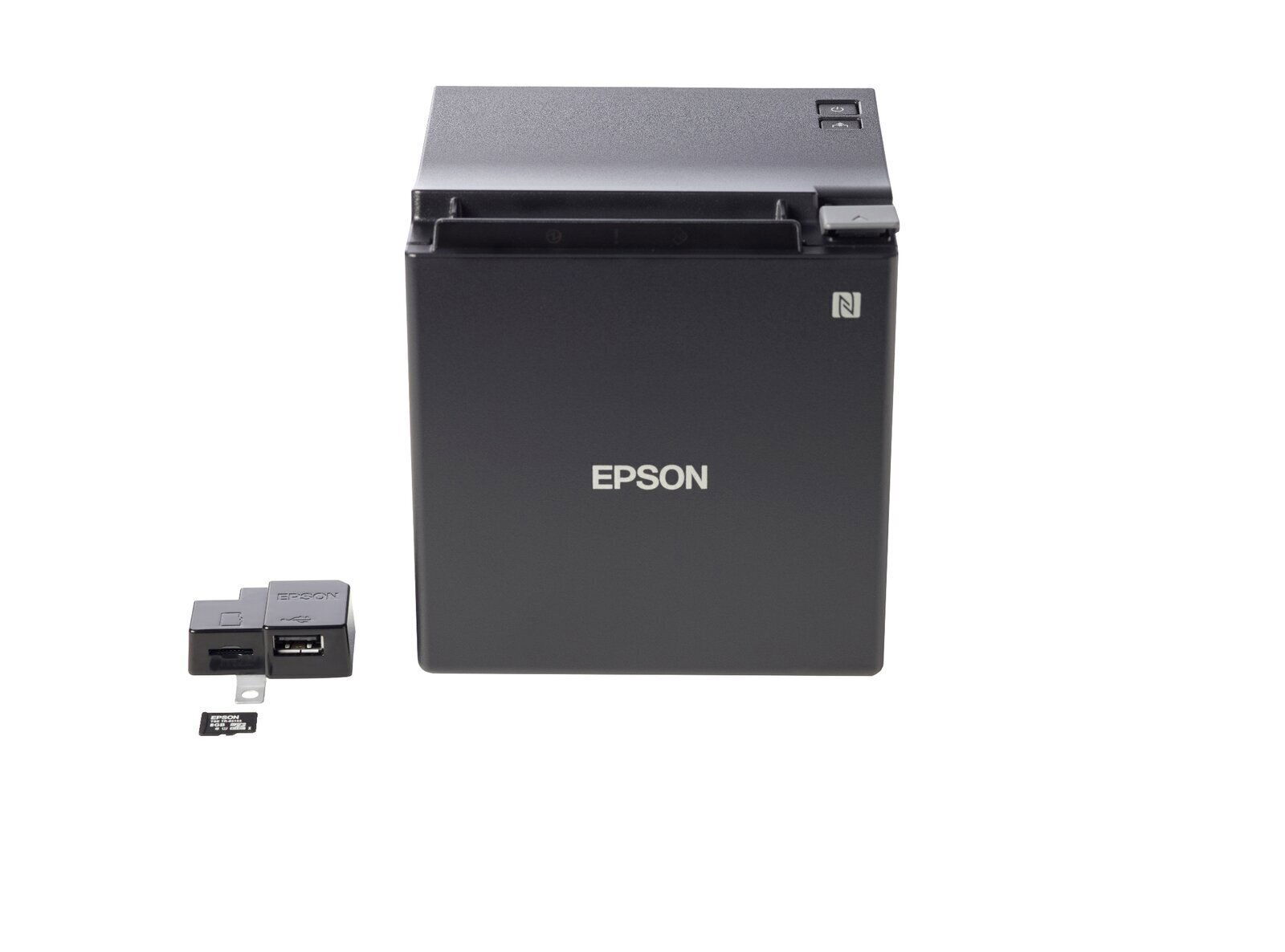 Epson TM-m30F Fiscal DE USB BT Ethernet 8 dots/mm (203 dpi) ePOS zwart C31CE95112F0 receipt printer - Afbeelding 2