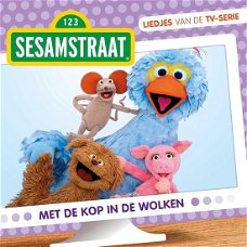 Sesamstraat ‎– Met De Kop In De Wolken (CD) Liedjes Van De TV-Serie  Nieuw/Gesealed