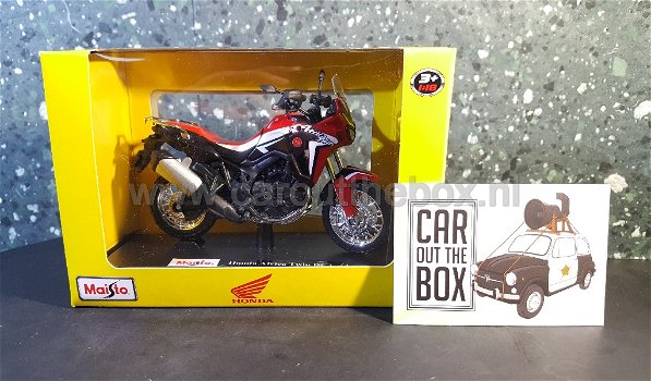 Honda Africa Twin DCT rood 1:18 Maisto - 4