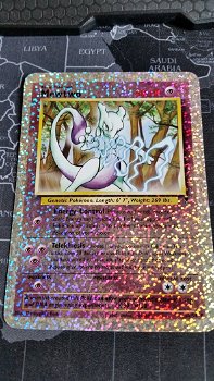 charizard s1/s4 , dark blastoise s2/s4 ,dark raichu s3/s4 , mewtwo s4/s4 Oversized Promo - 7