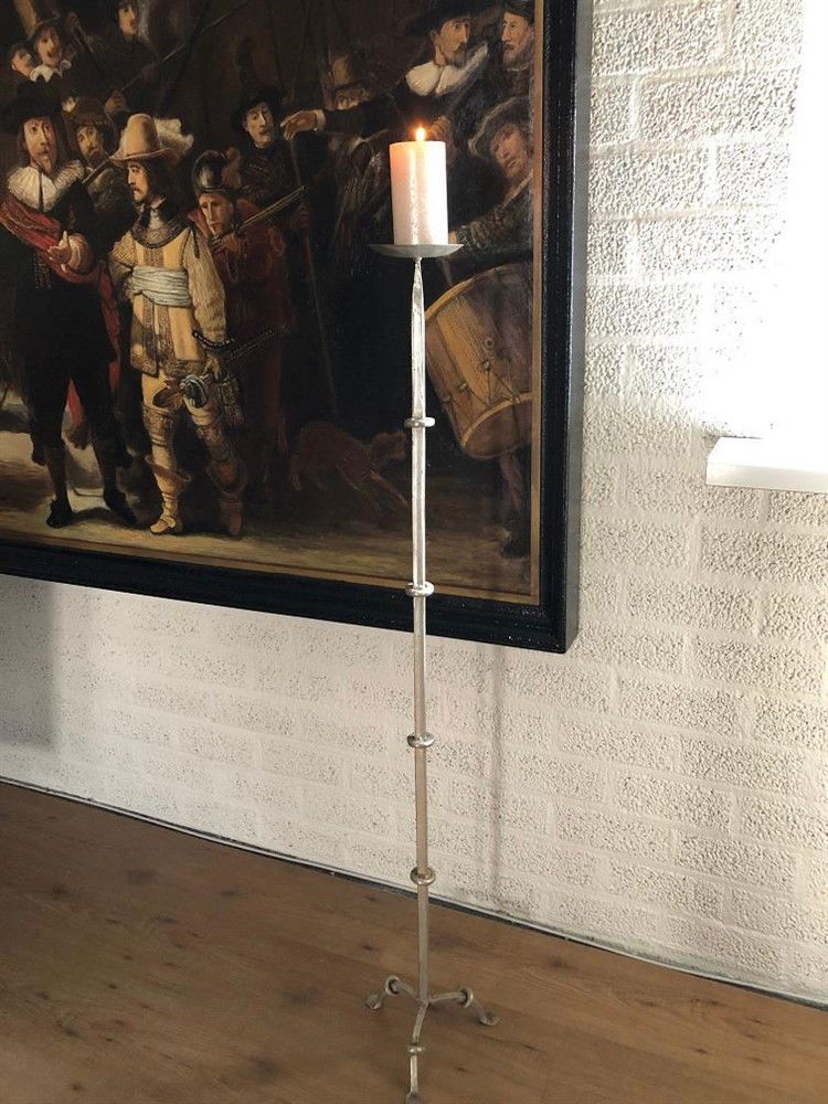 Grote kandelaar, metaal, zeer sfeervol-LAATSTE-deco - Afbeelding 5