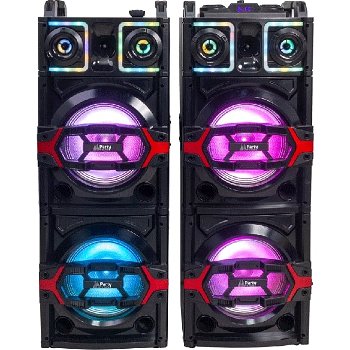 PARTY SOUND DJ GELUIDSYSTEEM MET BLUETOOTH, USB , MICRO-SD & LED - 1