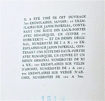 Le Libertin de Qualité 1929 Mirabeau 1/320 ex Genummerd - 3