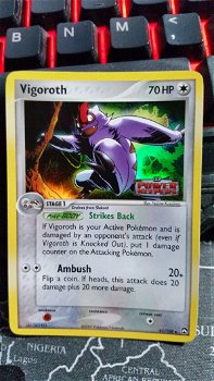 Vigoroth 41/108 (reverse) ex power keepers nm - 0