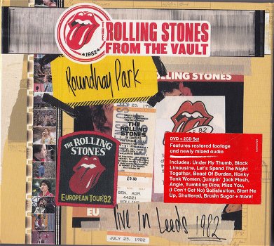 The Rolling Stones ‎– Live In Leeds 1982 (2 CD & DVD) Nieuw/Gesealed - 0