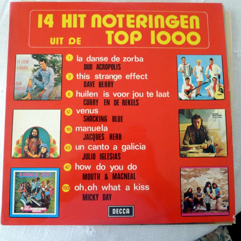 Compilatie LP: 14 hitnoteringen uit de top 1000 - nr. 1