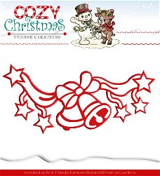 Yvonne Creations Die Cozy Christmas - Jingle Bells YCD10037