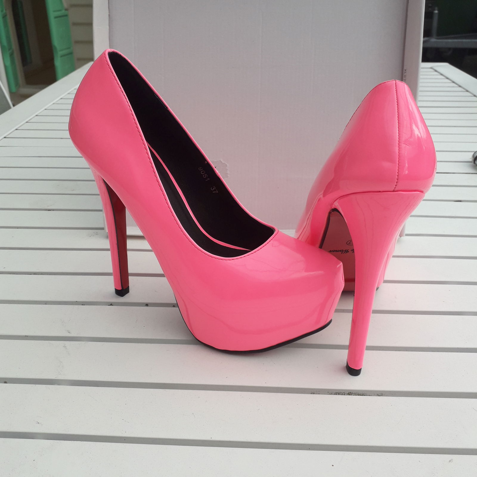 rose pumps nieuw - Afbeelding 2