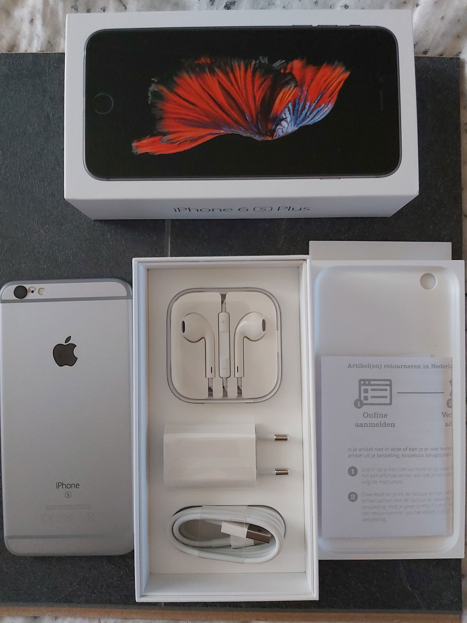 iPhone 6 s Plus, perfecte staat, compleet met doos - nr. 1