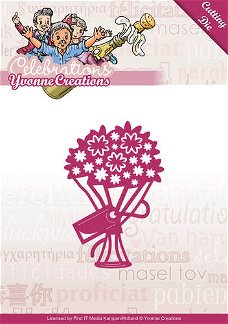 Yvonne Creations Die Celebrations - Bouquet YCD10047