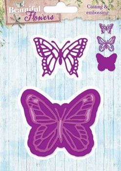 Beautiful Flowers Cutting & Embossing Stencil BF01 - 0