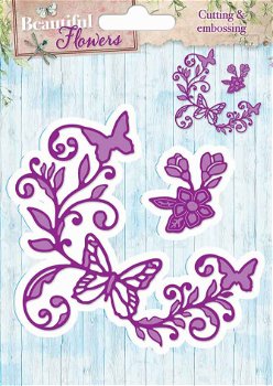 Beautiful Flowers Cutting & Embossing Stencil BF02 - 0