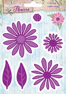 Beautiful Flowers Cutting & Embossing Stencil BF03