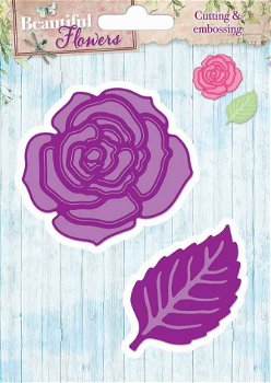 Beautiful Flowers Cutting & Embossing Stencil BF05 - 0