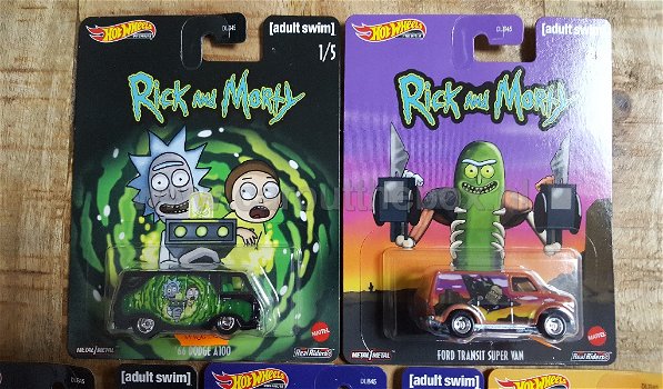 Hotwheels Rick and Morty serie 1:64 Hotwheels - 1