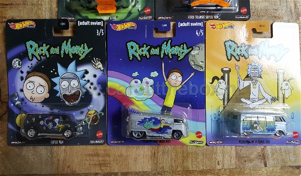 Hotwheels Rick and Morty serie 1:64 Hotwheels - 2