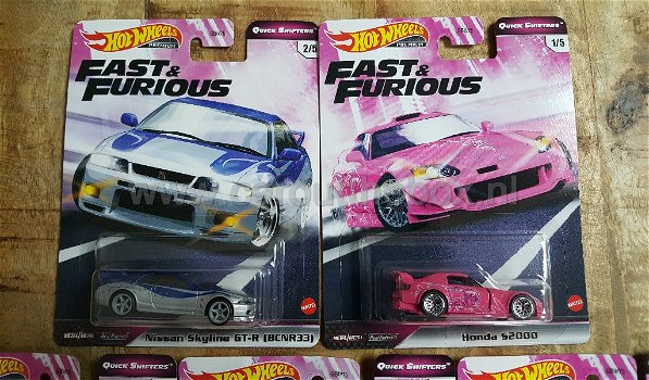 Hotwheels F&F Quick Shifters serie 1:64 Hotwheels - 1