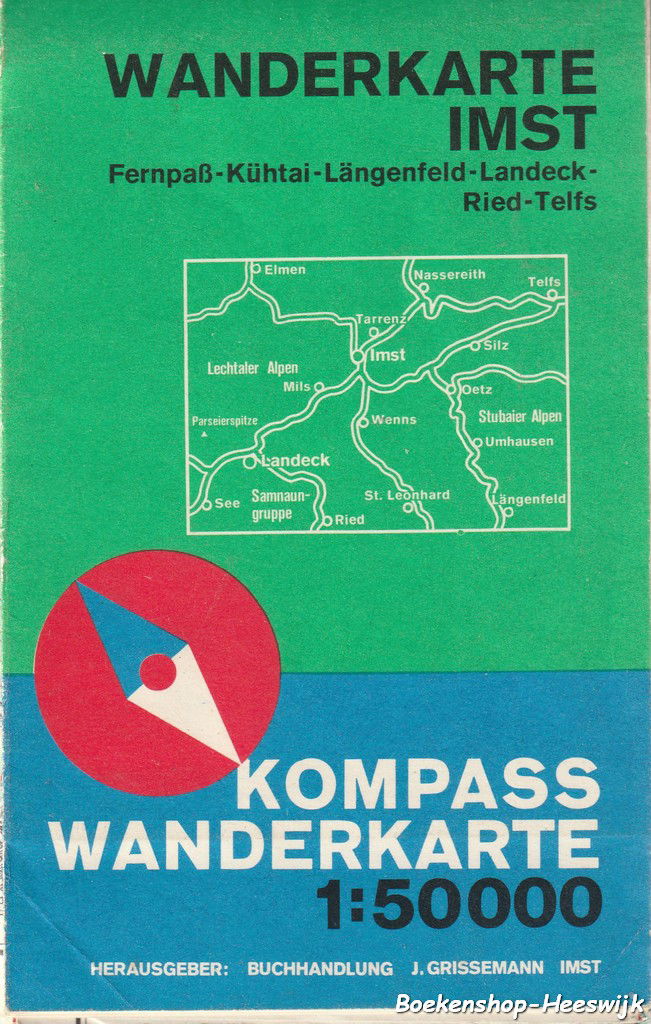 Wanderkarte Imst - nr. 1
