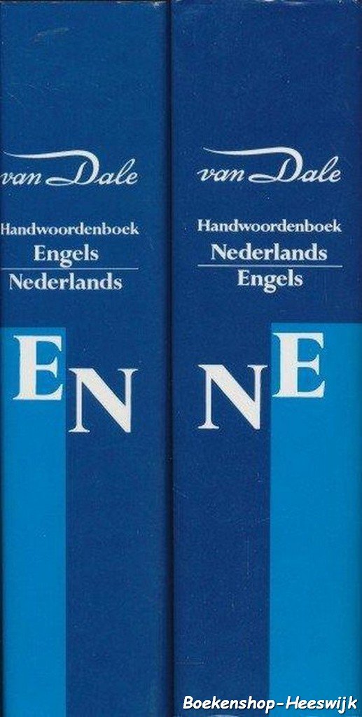 Set Van Dale handwoordenboek Nederlands - Engels / Engels - Nederlands - nr. 1