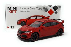 1:64 MiniGT Honda Civic Type R (FK8) LHD rally red