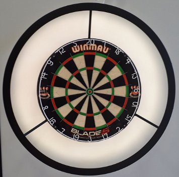 Dartbord led verlichting met afstandsbediening - 0