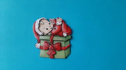 ky53b KERST Yvonne / kind / cadeau
