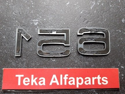 Alfa Romeo 156 logo cijfers embleem Used - Afbeelding 2