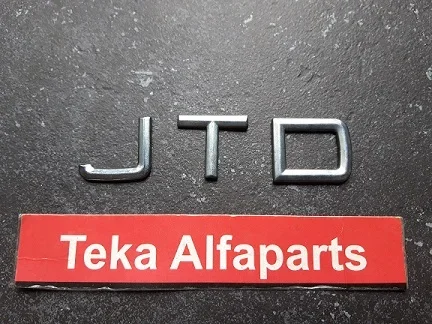 Alfa Romeo JTD logo letters embleem Used - 0