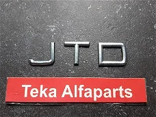 Alfa Romeo JTD logo letters embleem Used