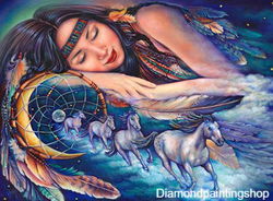 FULL diamond painting dream catcher 2 (SQUARE)