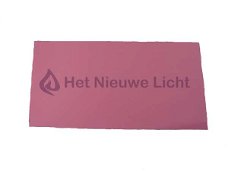 Roze was vel 10 x 20 cm kaarsen decoratie