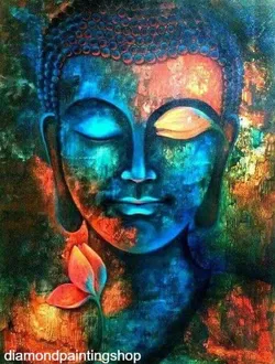 FULL diamond painting buddha colorful (SQUARE)